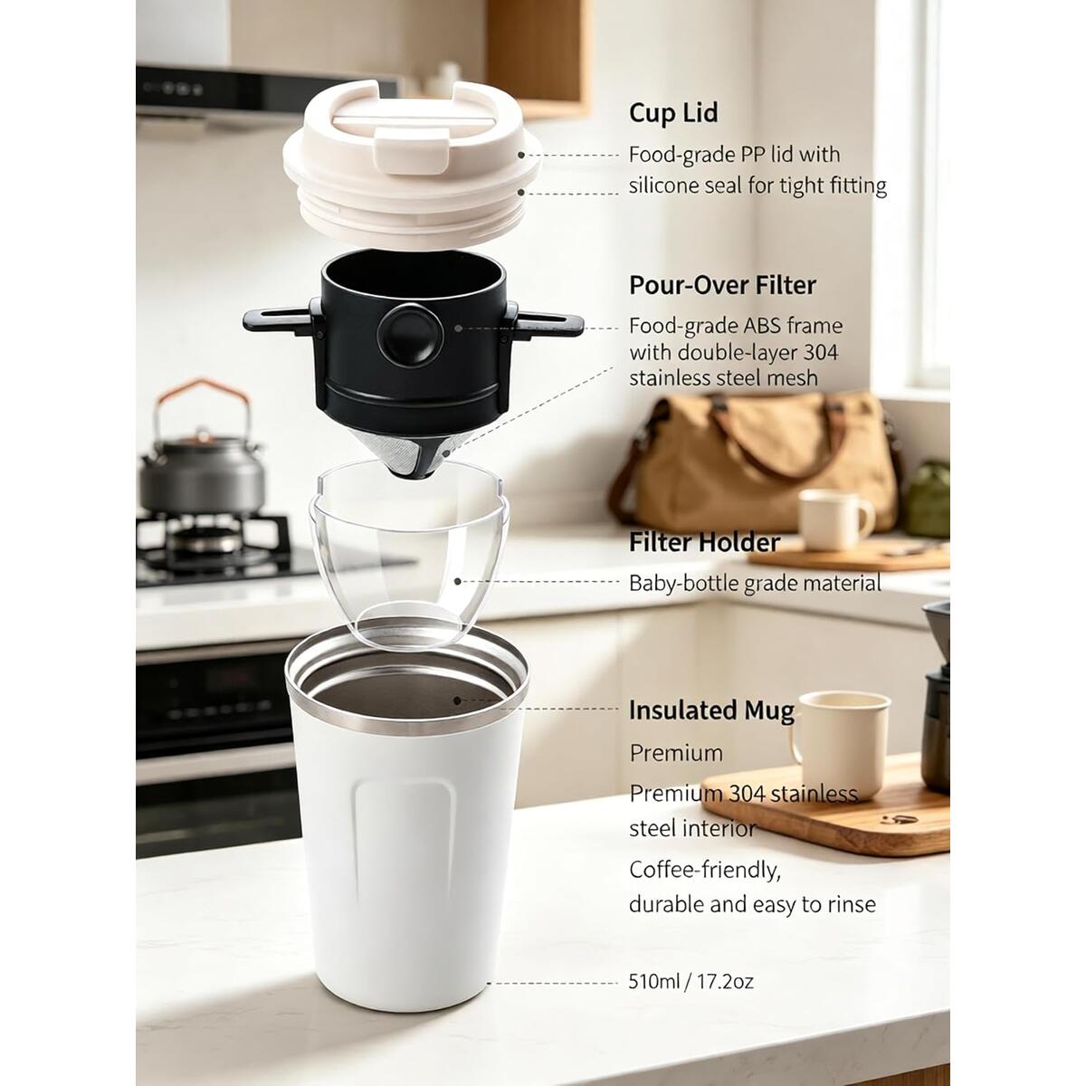 Portable Pour Over Coffee Promo Codes - RebateKey