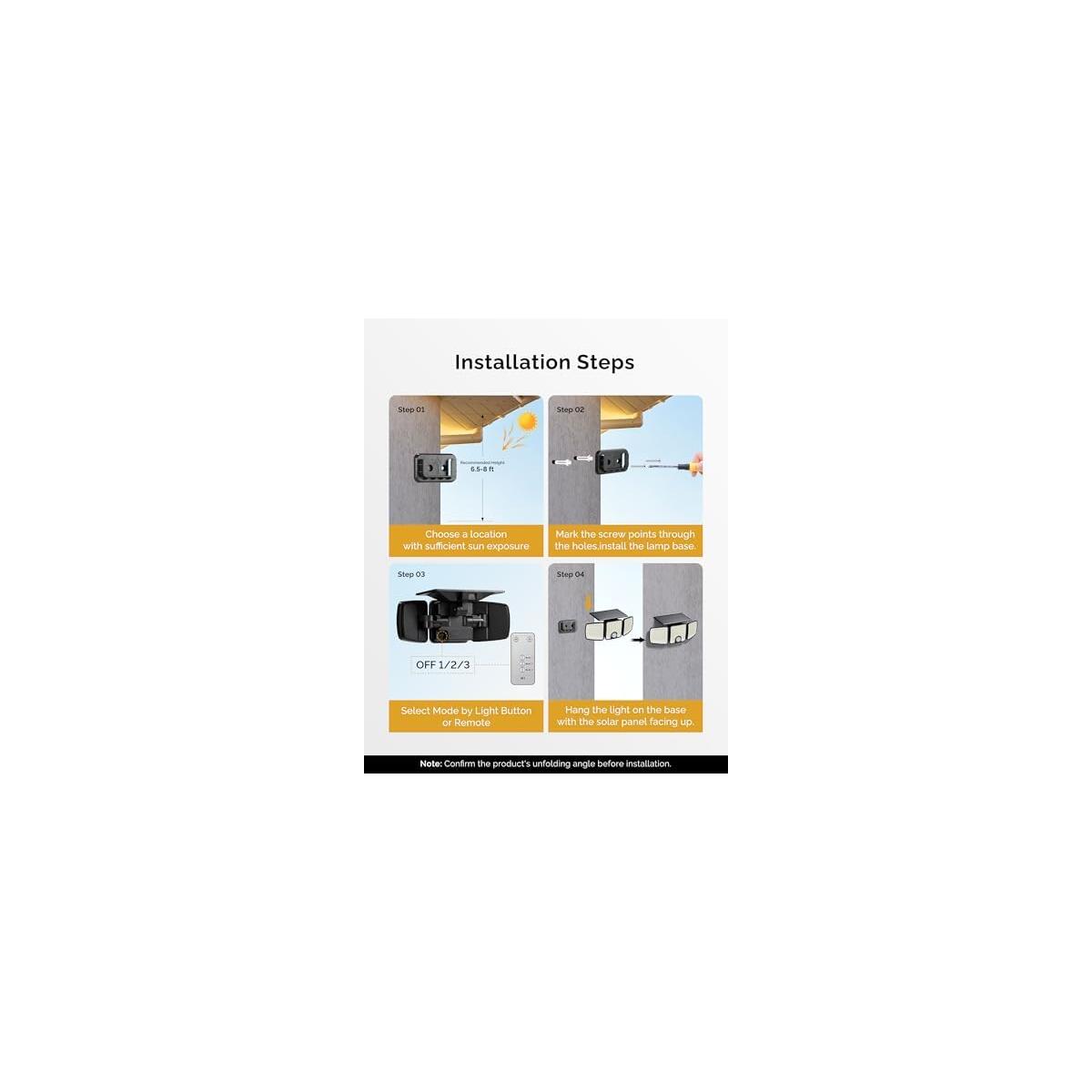 Brightown 2 Pack Solar Security Flood Coupon - RebateKey