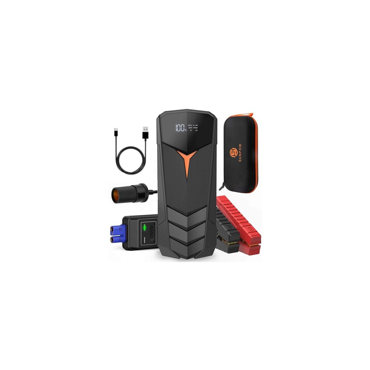 Sunpow Lithium Jump Starter Battery Pack 2000a Pea Deals - RebateKey