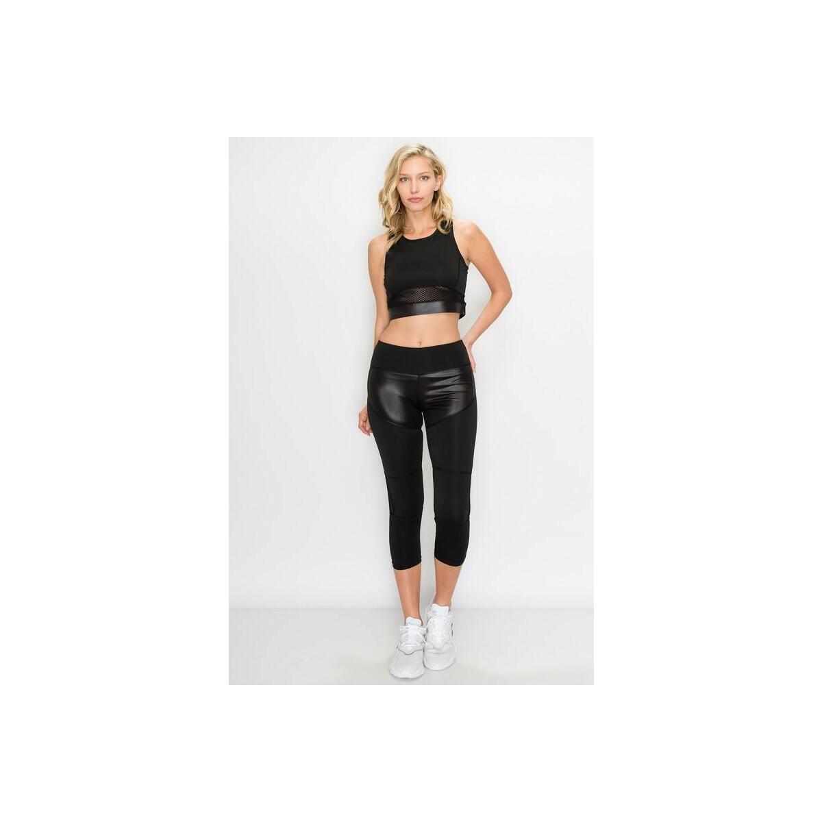 Sheer Mesh Top Capri 4 Coupon - RebateKey