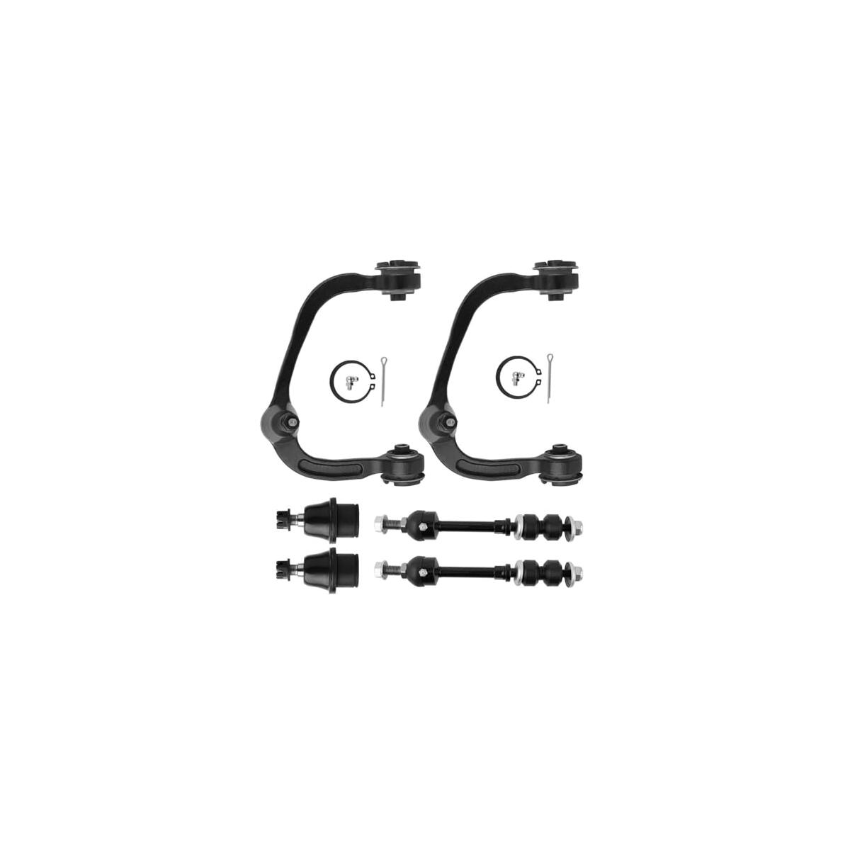 AUTOSAVER88 Front Upper Control Arm Kit Compatible with 2006-2008 Lincoln Mark LT - 4WD, 2005-2008 Ford F-150 Only