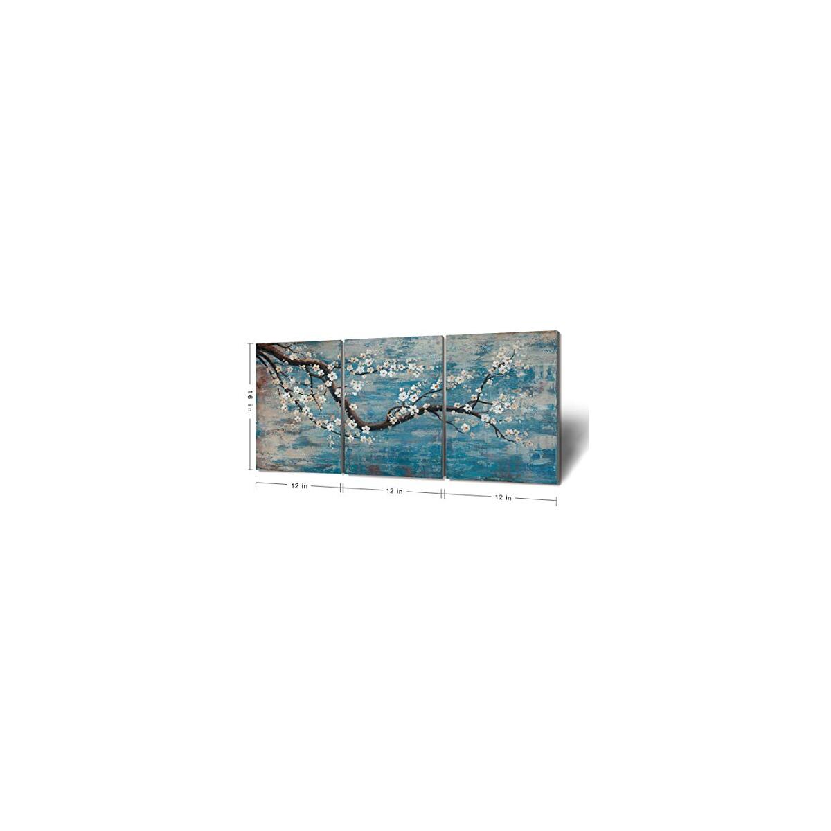 3 Piece Wall Art Hand Painted 1 Coupon - RebateKey