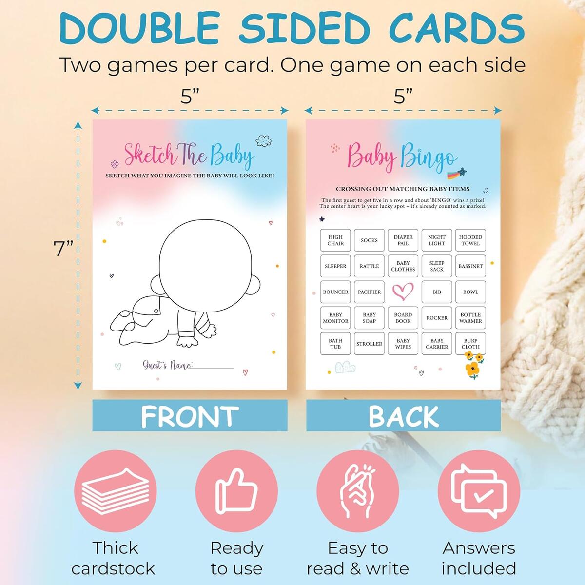 Baby Gender Reveal Games Deal - RebateKey