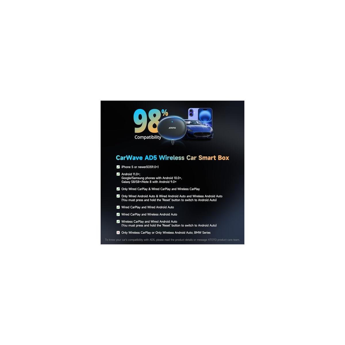 Wireless Carplay Adapter Deal - RebateKey