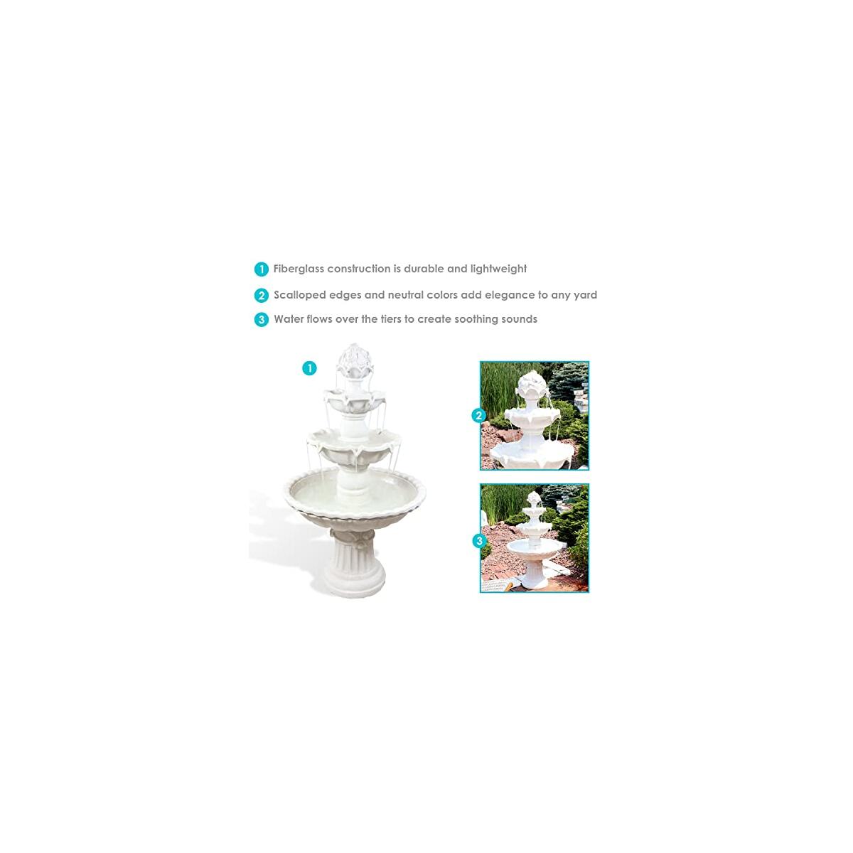 Sunnydaze Inch Tier Outdoor Promo Code - RebateKey