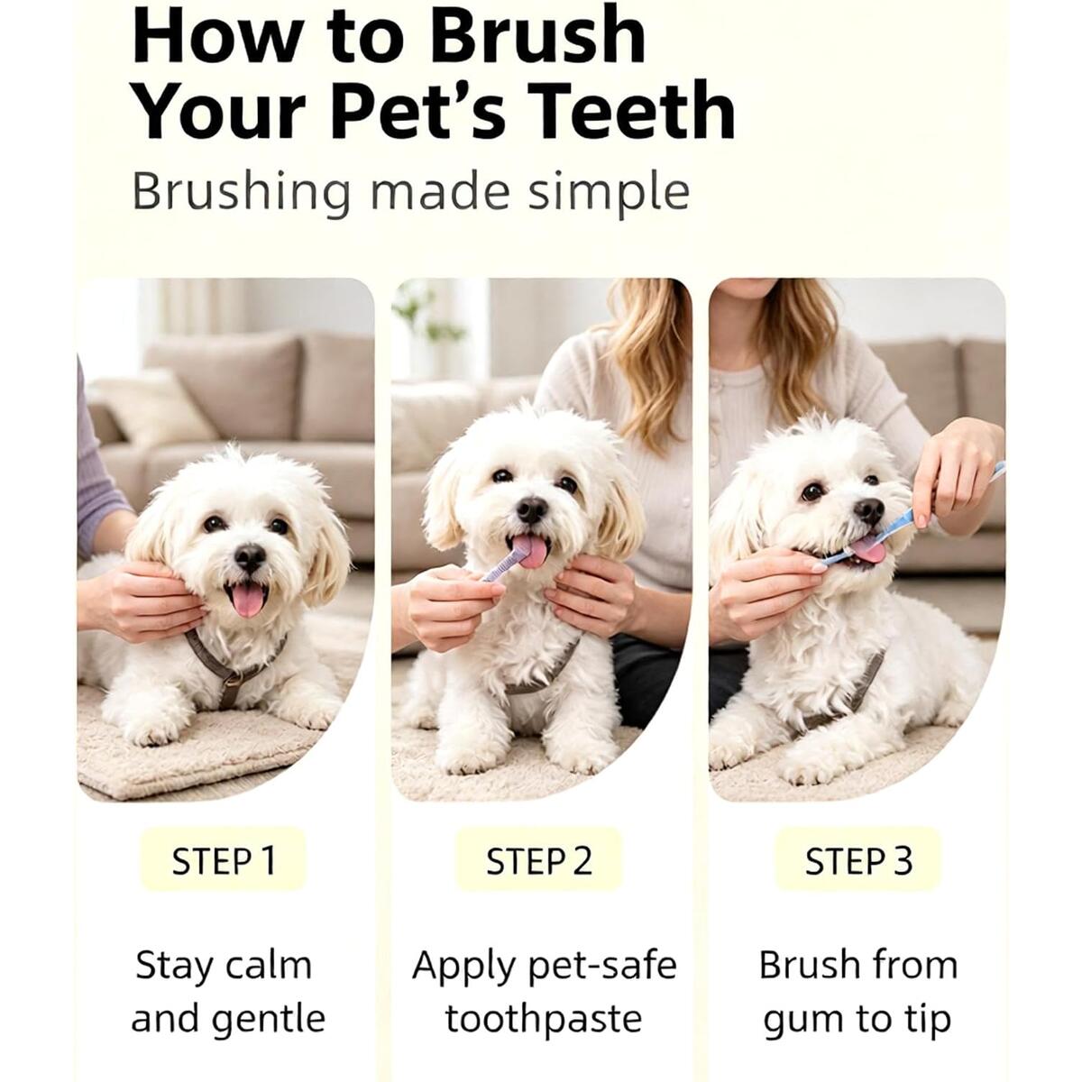 Silicone Double Headed Pet Toothbrush Coupon - RebateKey