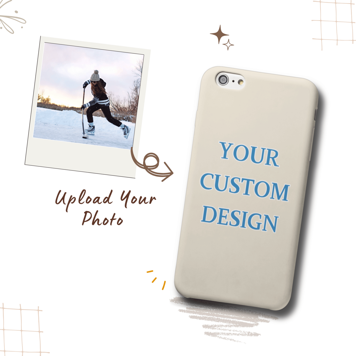 Custom Photo Silicone iPhone Case