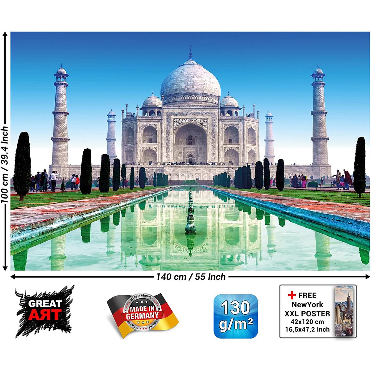 Poster Taj Mahal Wall Deal - RebateKey