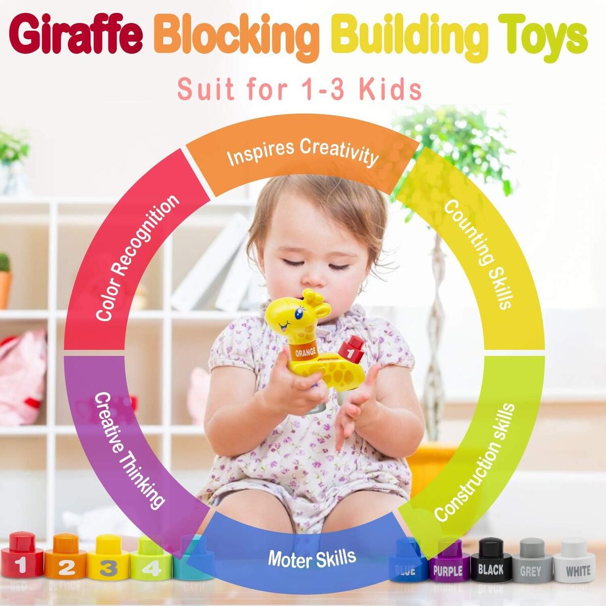Moontoy Giraffe Baby Blocks Promo Code - RebateKey
