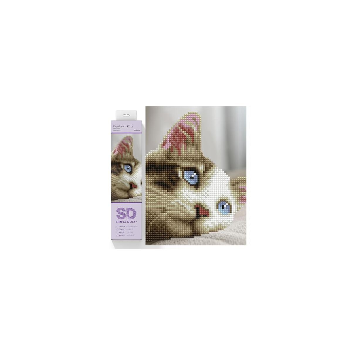 Diamond Dotz Simply DOTZ KIT, Daydream Kitty