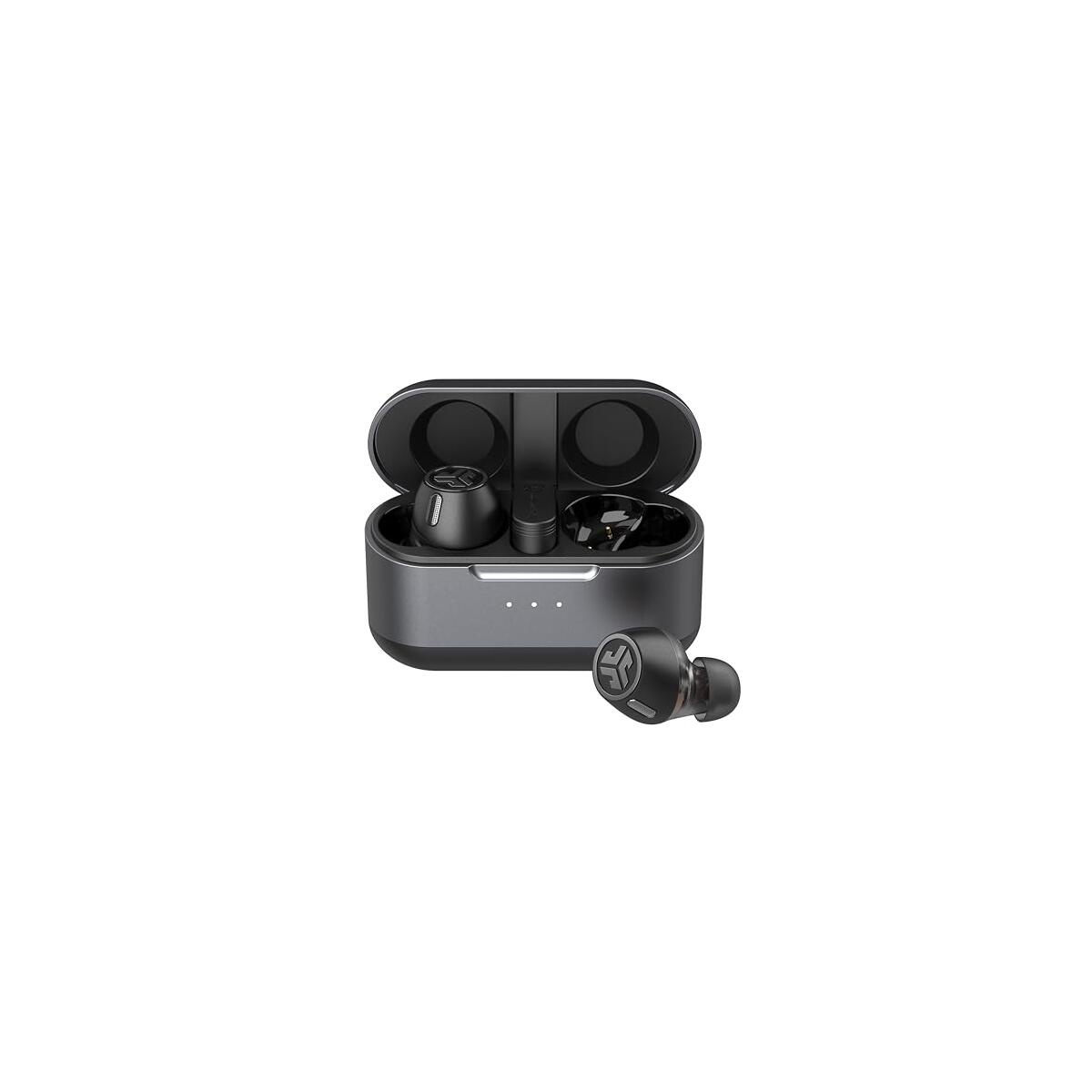 JLab Epic Lab Edition True Wireless Earbuds, Hybrid Dual Drivers, Spatial Audio, Multipoint BT, Wireless or USB-C Charging, Wear Detect Auto Play/Pause, Google Fast Pair