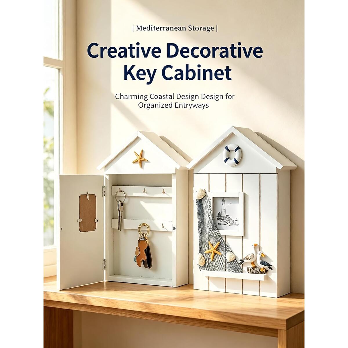 Wooden House Shaped Wall Mounted Key Coupon - RebateKey
