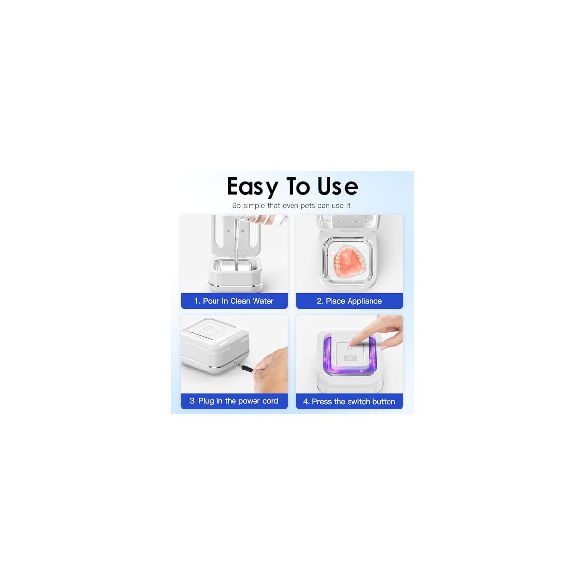 Ultrasonic Retainer Cleaner With 2 Uv Leds Promo Code - RebateKey