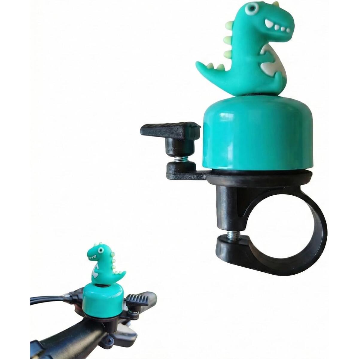 Dinosaur Kids Bike Bell 3D Figure Loud Clear Sound Handlebar
