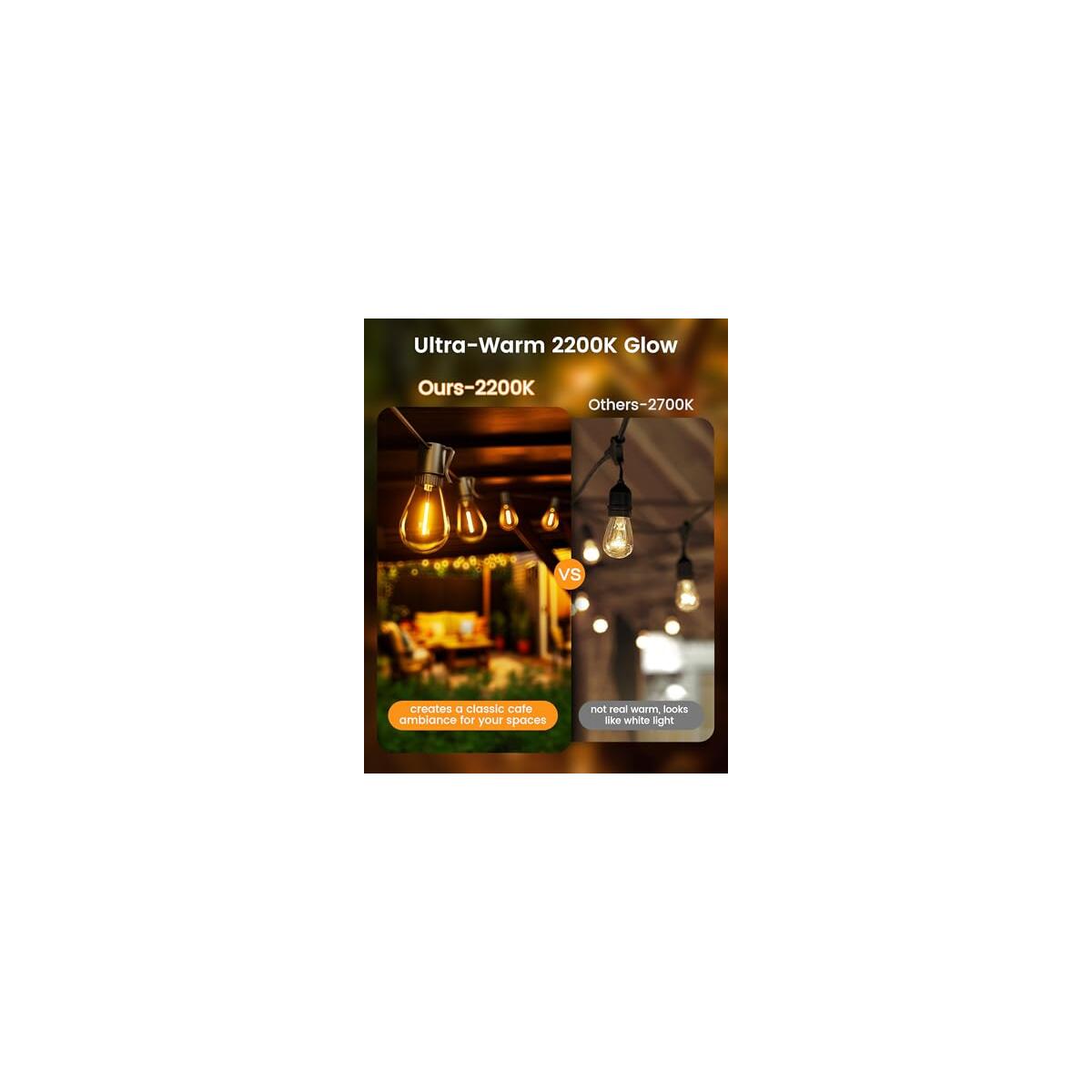 50ft Outdoor String Lights Led Promo Code - RebateKey