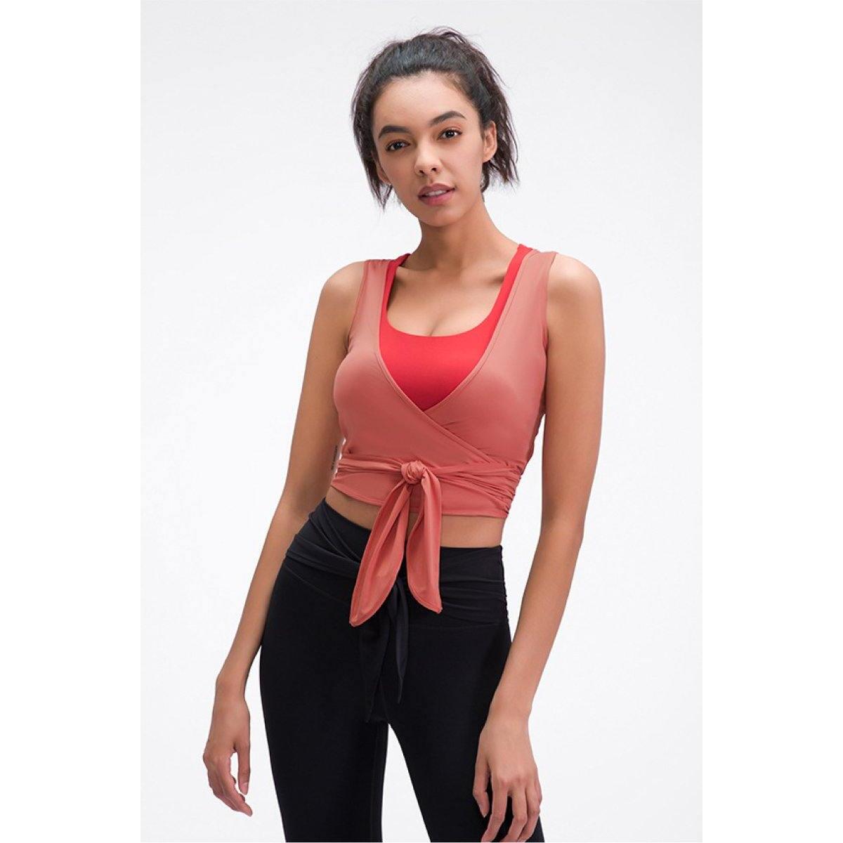 Tied V Neck Active Promo Code - RebateKey