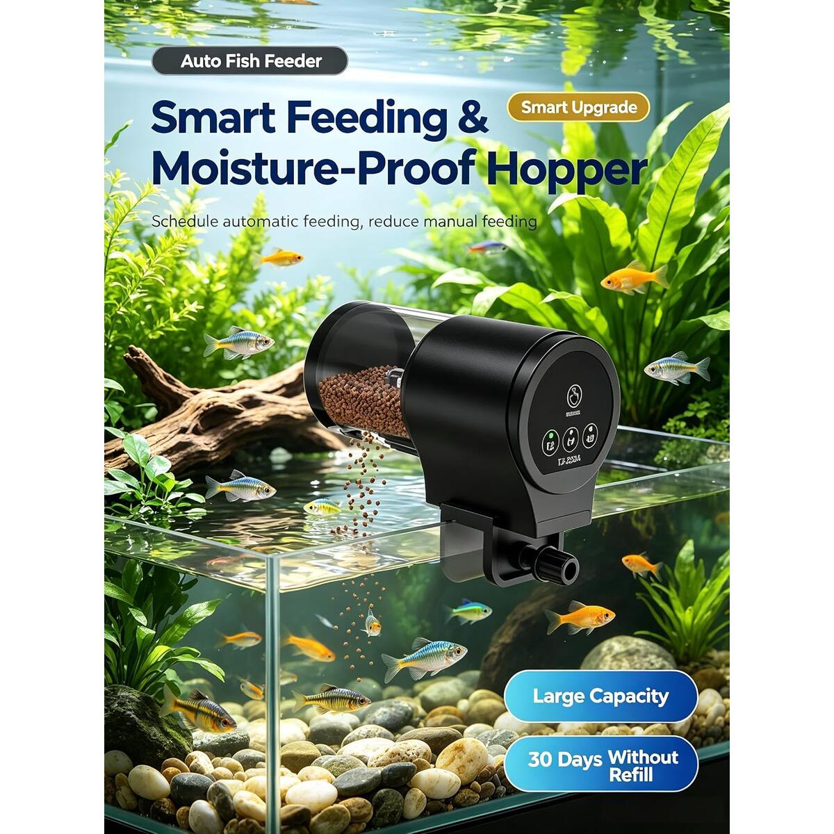 Automatic Fish Feeder With 1 Promo Codes - RebateKey