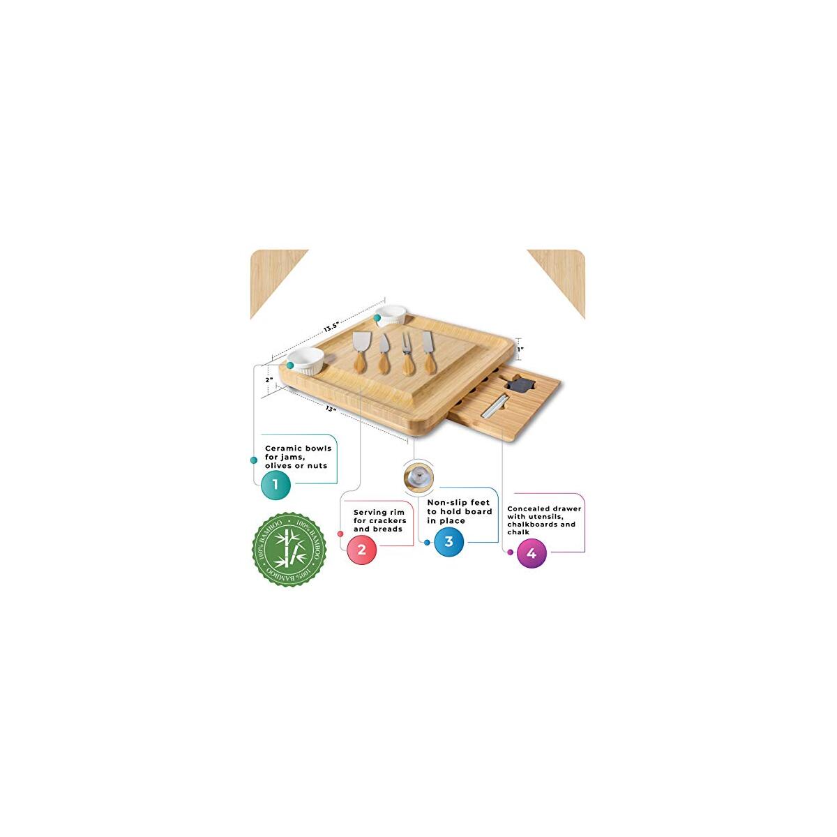 Charcuterie Board Set Large Coupons - RebateKey