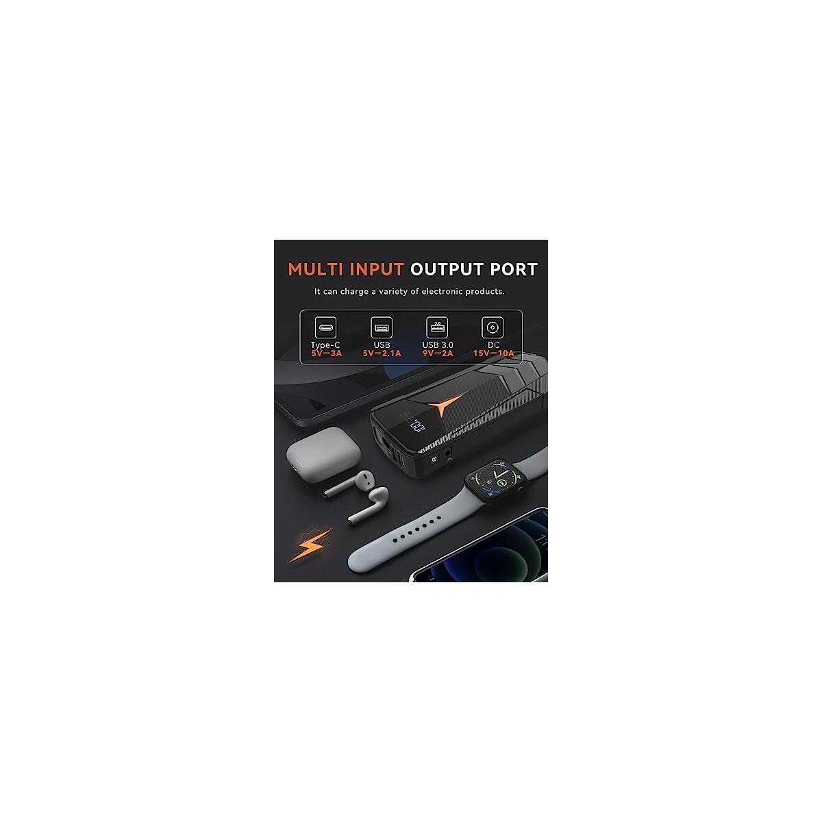Sunpow Lithium Jump Starter Battery Pack 2000a Pea Deals - RebateKey