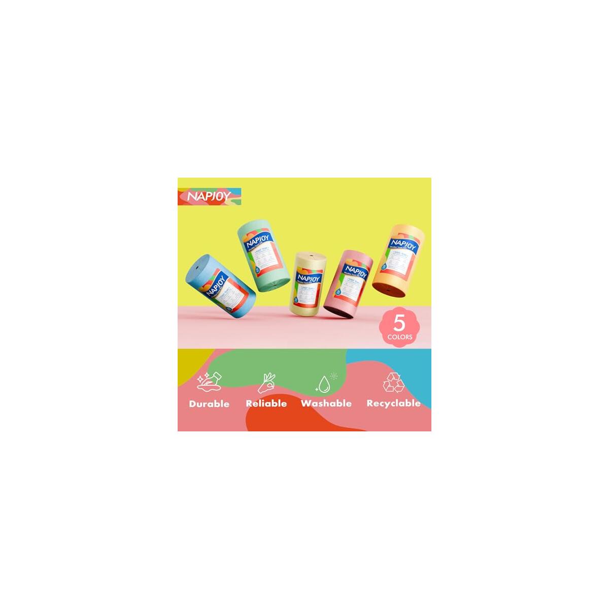 Napjoy Microfiber Cleaning Cloth Roll Promo Code - RebateKey
