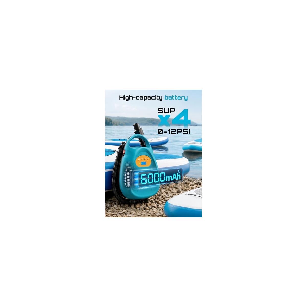 Seesii Cordless Paddle Board Pump Electric Promo Code - RebateKey