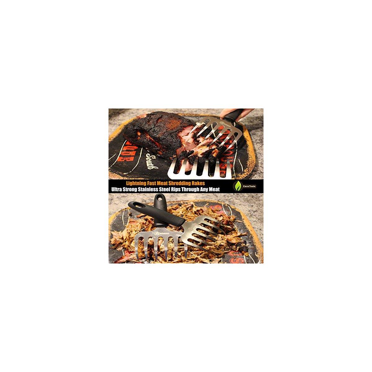 Cave Tools Pulled Pork Shredder Claws Stainless Steel Bbq Meat Rakes1 Promo Codes - RebateKey