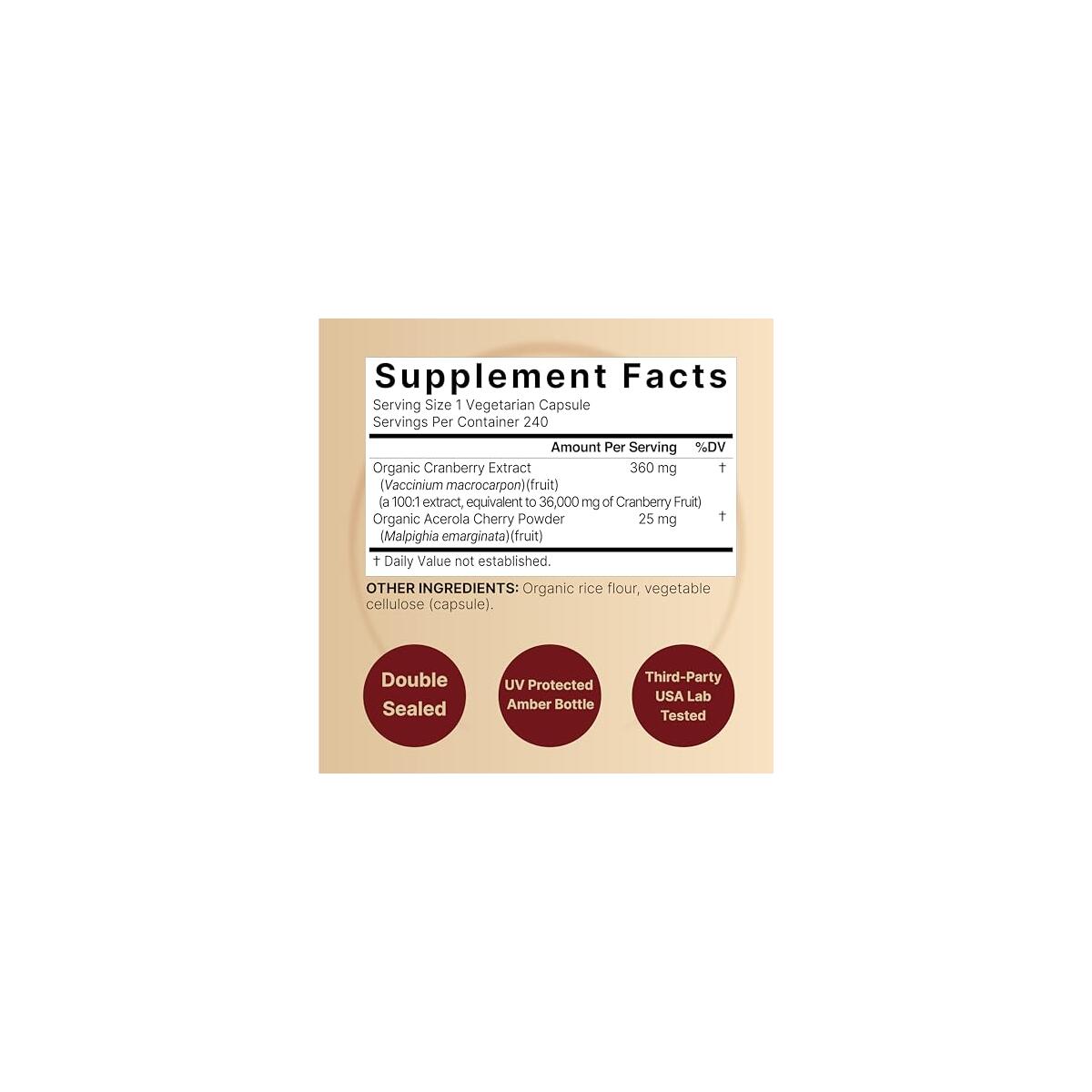 Naturebell Pack Cranberry Pills 1 Promo Code - RebateKey