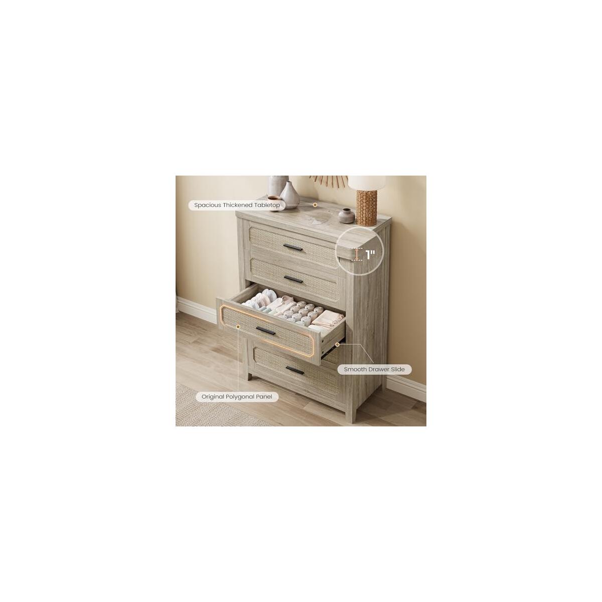 Rattan 5 Drawer Coupon - RebateKey