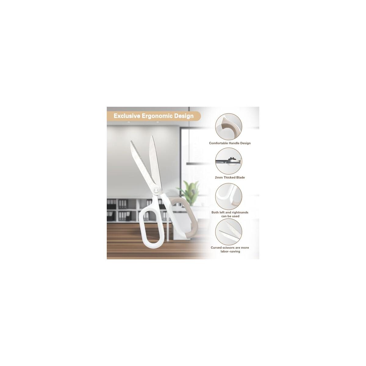 White Office Scissors Deals - RebateKey