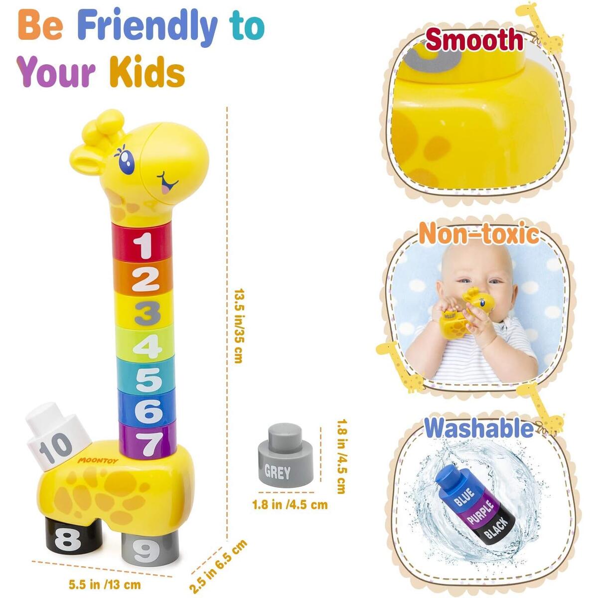 Moontoy Giraffe Baby Blocks Promo Code - RebateKey