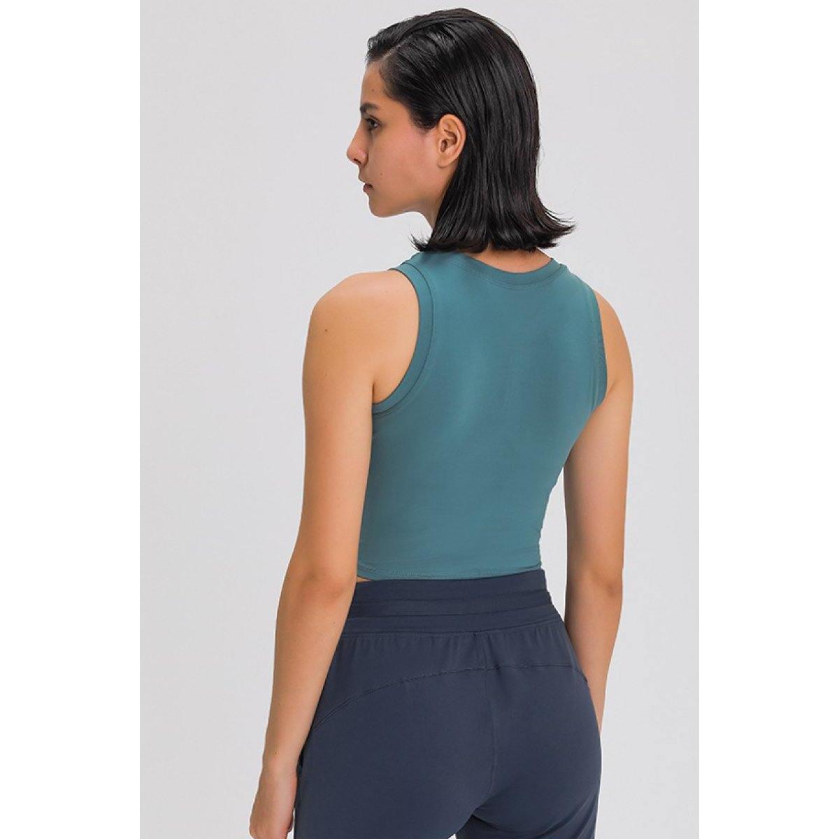 Cropped Sleeveless Active Tank Deal - RebateKey