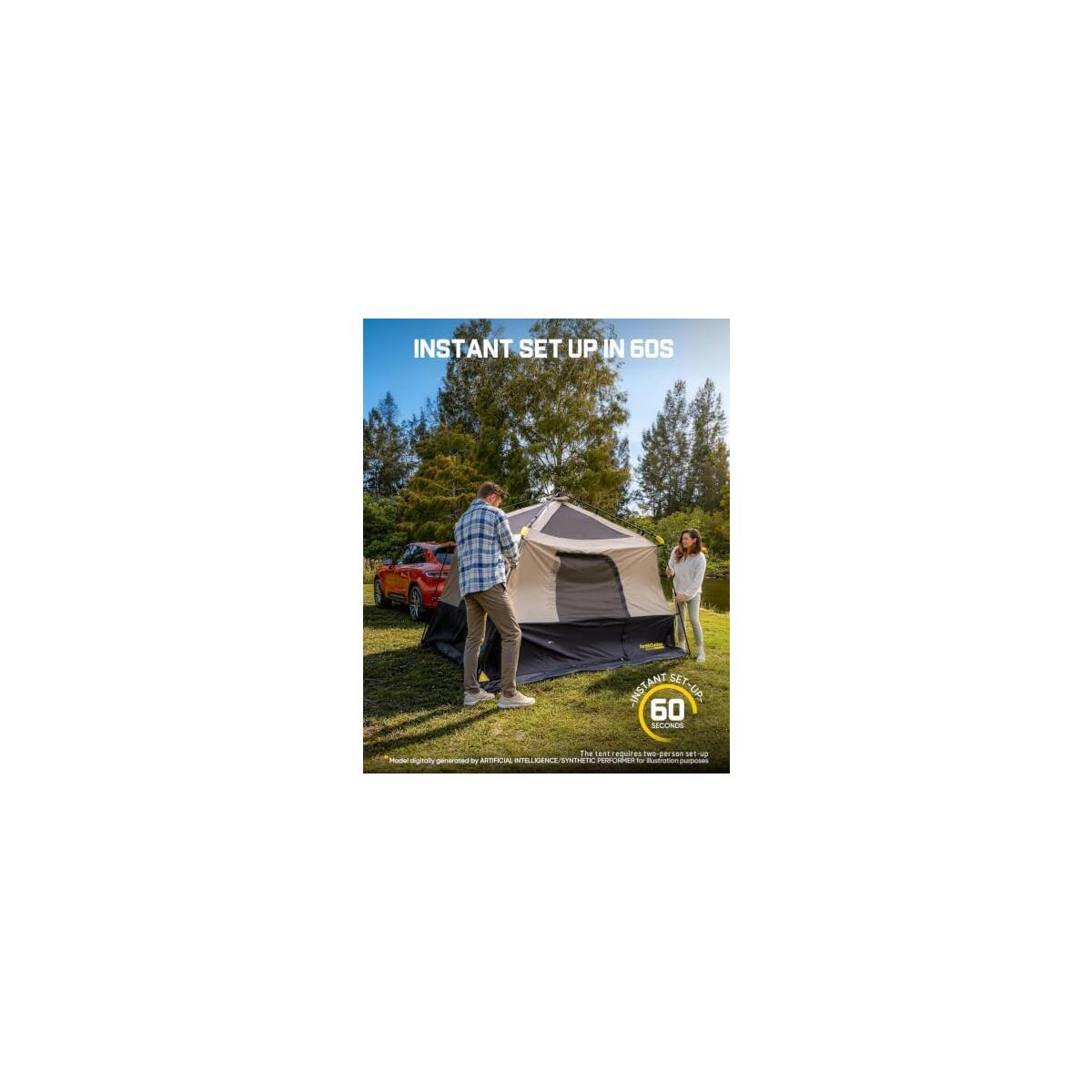Fanttikoutdoor Beta C6 Apex Suv Tent 6 Person Deals - RebateKey