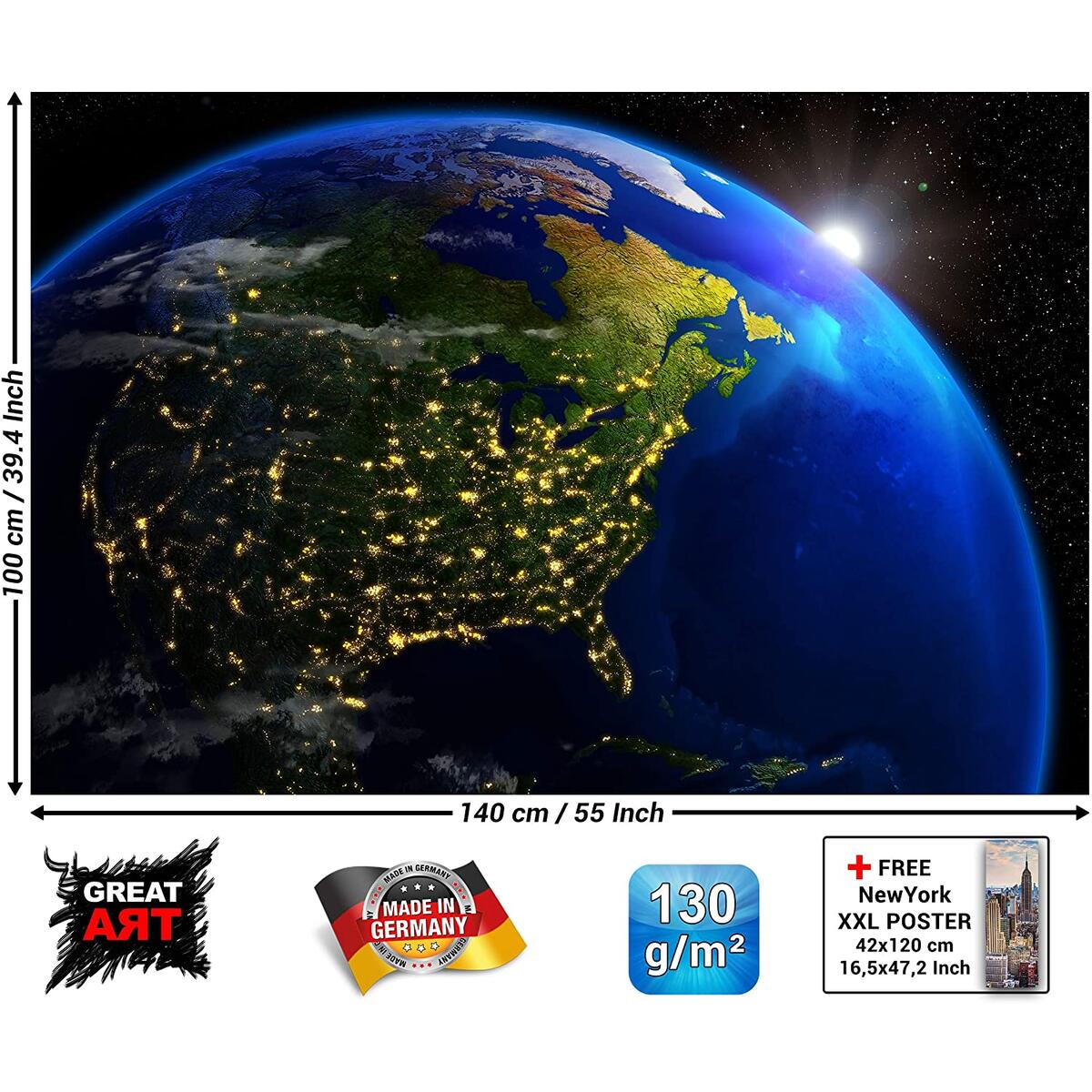 Poster America At Night Deals - RebateKey