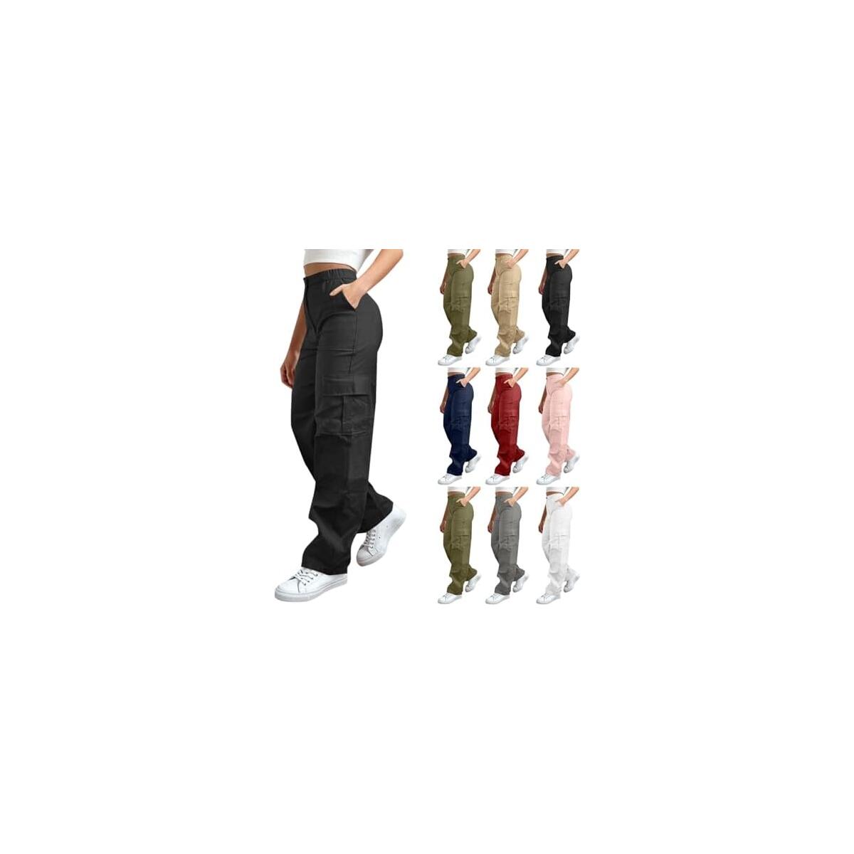 Womens Cargo Pants Elastic Deals - RebateKey