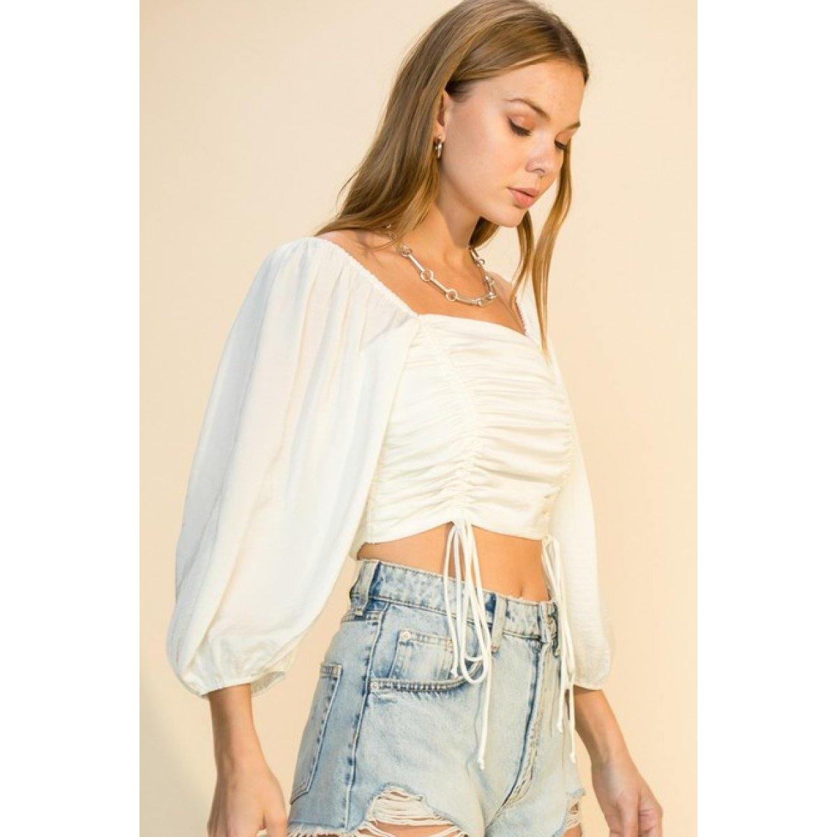 Hyfve Balloon Sleeve Ruched Promo Codes - RebateKey