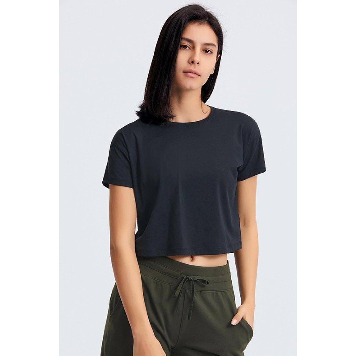 Cropped Active Tee Promo Code - RebateKey