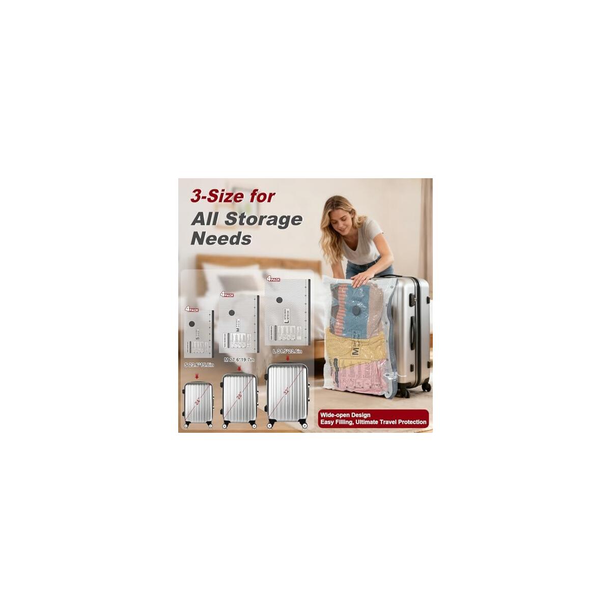 Vacuum Storage Bags With Portable Electric Pump Deals - RebateKey