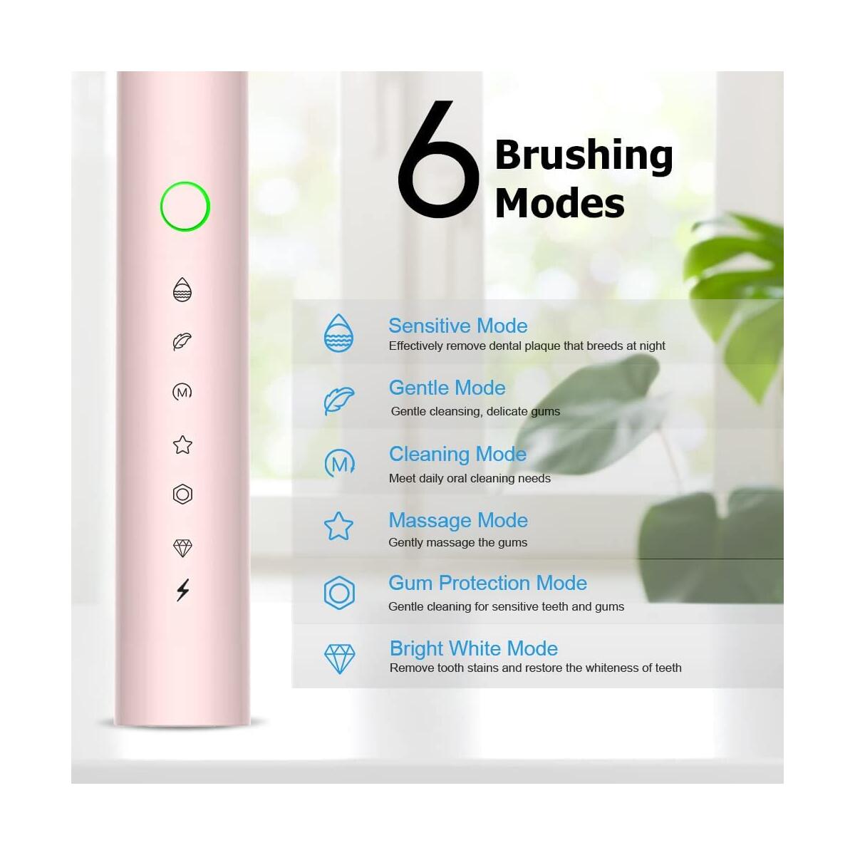 Haxayolo Rechargeable Electric Toothbrush Coupons - RebateKey