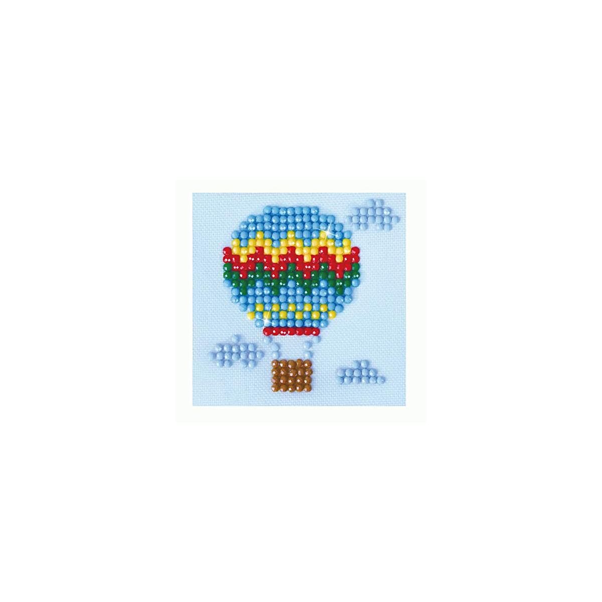 DIAMOND DOTZ Up Up & Away Balloon Diamond Painting Kits for Adults - Diamond Art Kits a Relaxing Creative Craft Kit with Dotz Gems 2.7"x2.7"