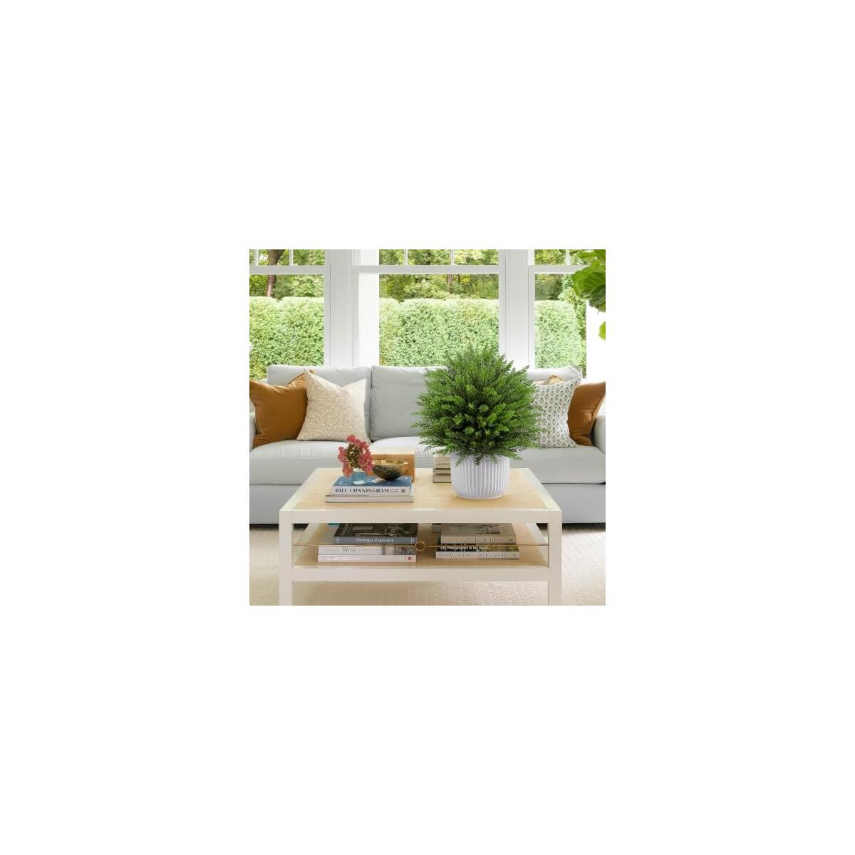 2 Pack 23 7 Artificial Boxwood Topiary Ball Trees Promo Codes - RebateKey