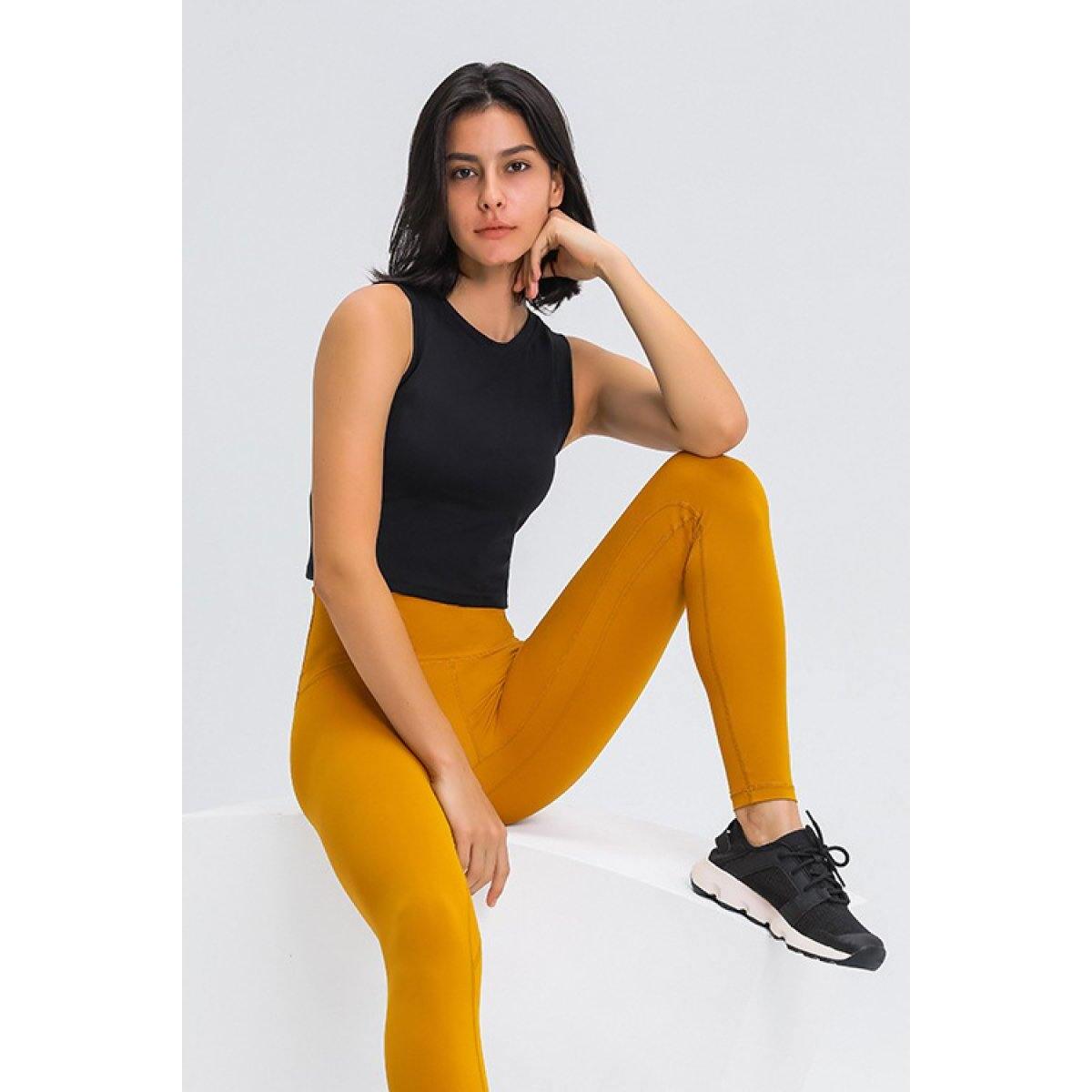 Cropped Sleeveless Active Tank Deal - RebateKey