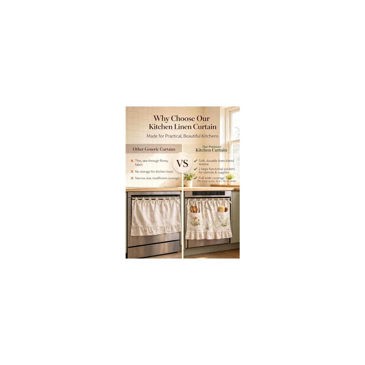 Oven Skirt Curtain 1 Deals - RebateKey