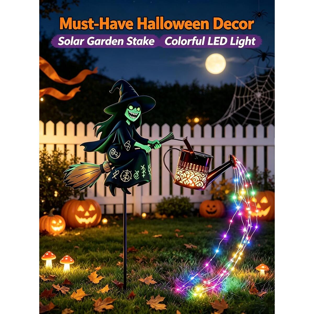 Halloween Witch Solar Deal - RebateKey