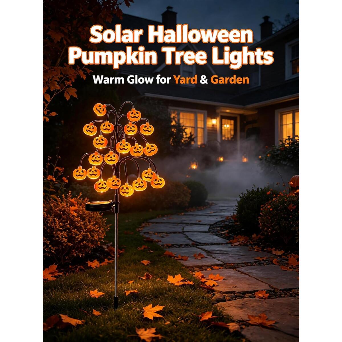 Solar Halloween Pumpkin Deal - RebateKey