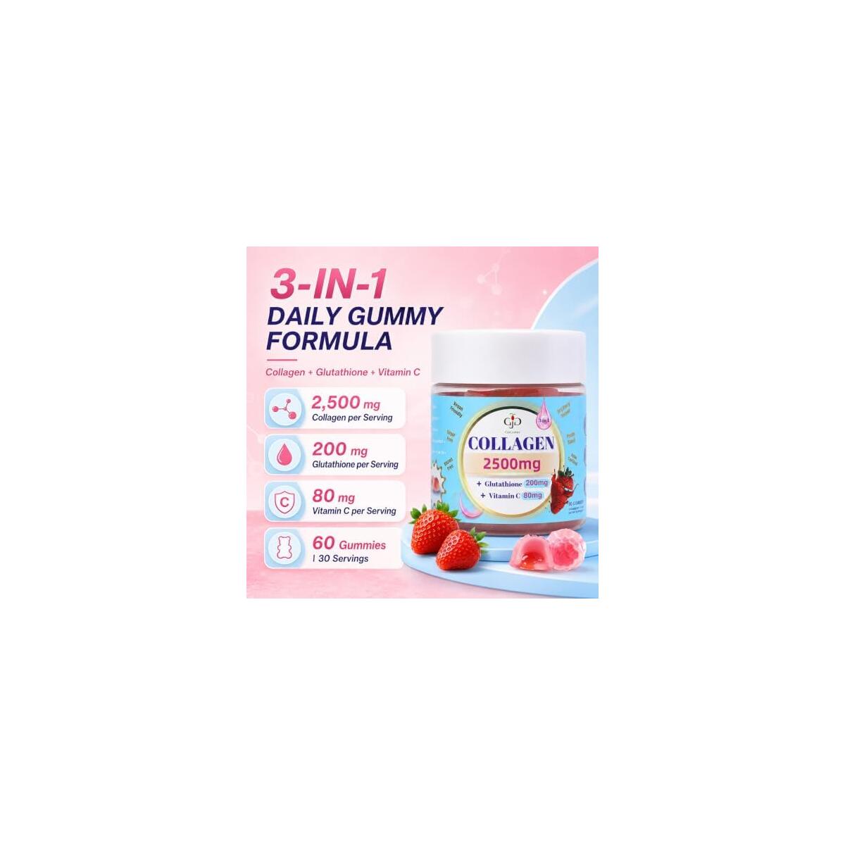 Collagen Gummies 2500mg Promo Code - RebateKey