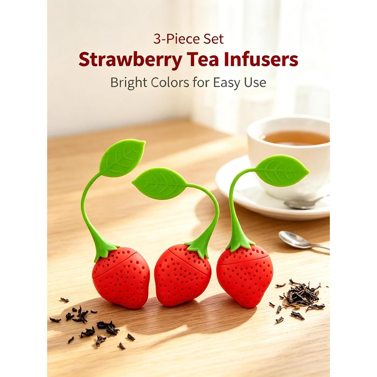 Strawberry Silicone Tea Promo Code - RebateKey