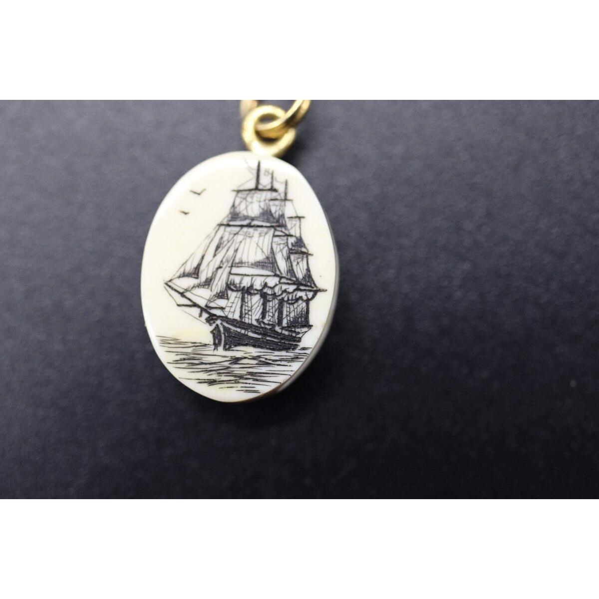 Vintage Scrimshaw Whaling Ships Deal - RebateKey