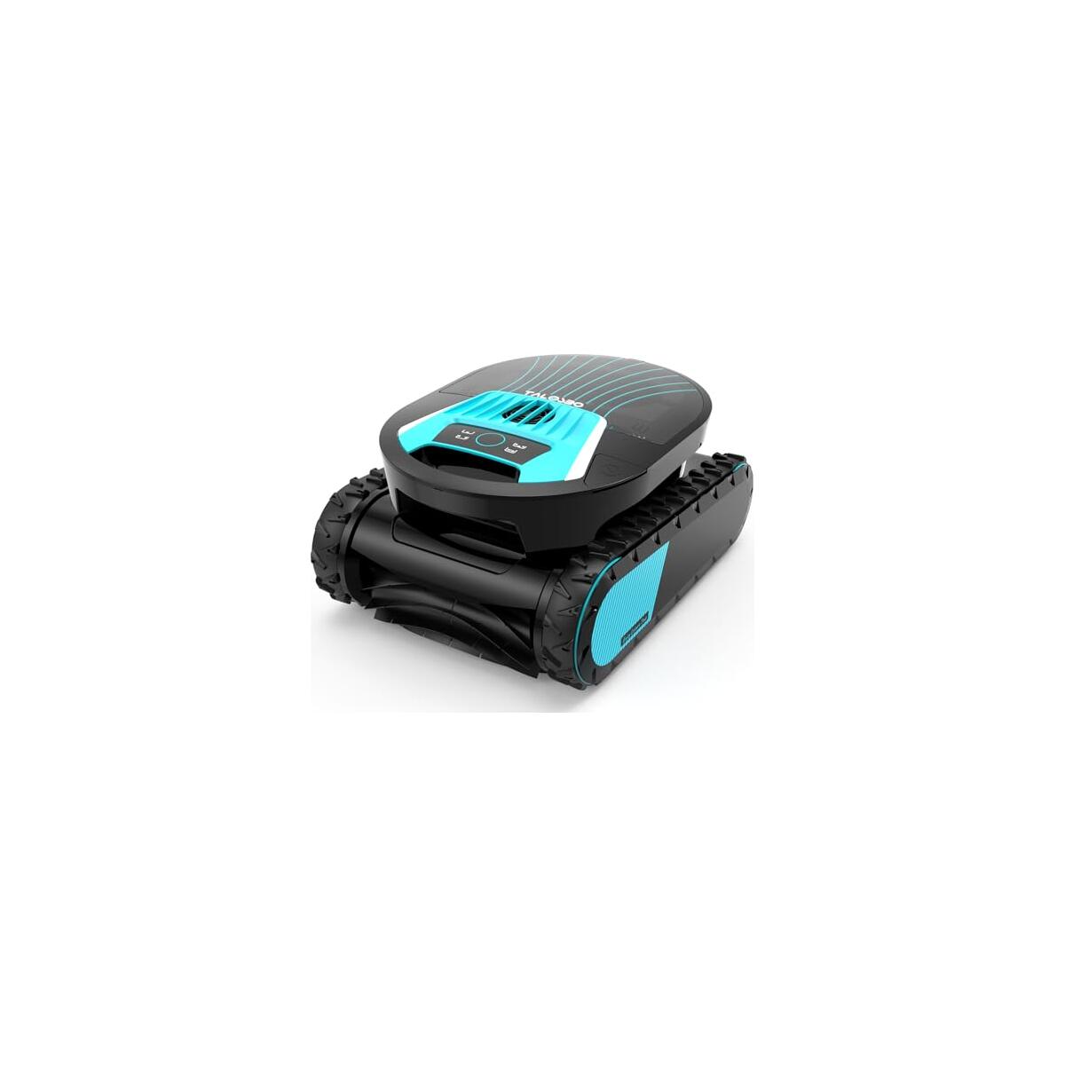 Pleco Pro Cordless Robotic Pool Vacuum Cleaner with Smart App & Route Planning &ndash; 210 Min Runtime, Wall & Waterline Cleaning for In-Ground Pools (Up to 2153 sq.ft)
