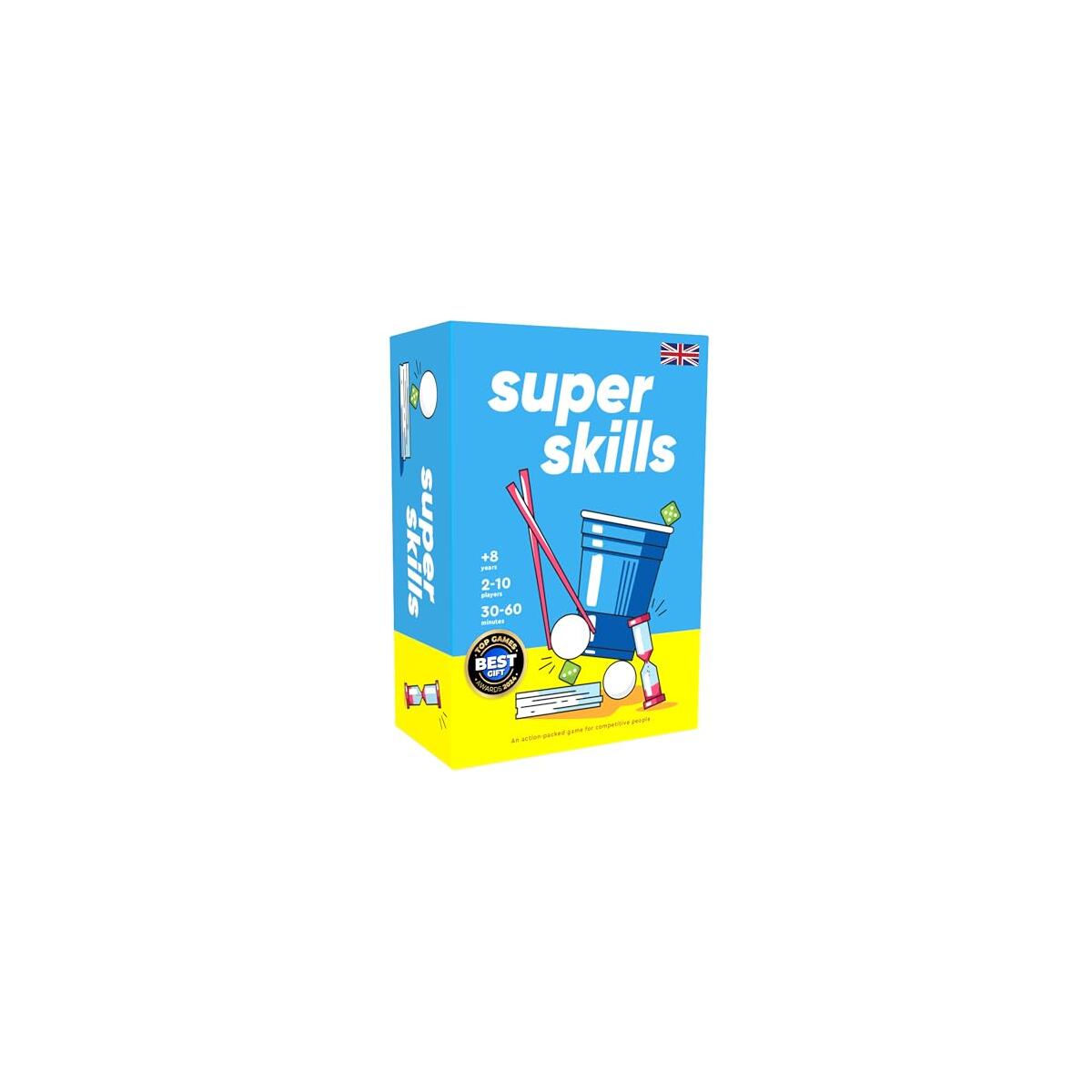 Super Skills - Action Game for Competitive People - Beat Your Friends at 120 Challenges - Fun Group Activity for Family Night or Party with Kids, Teen