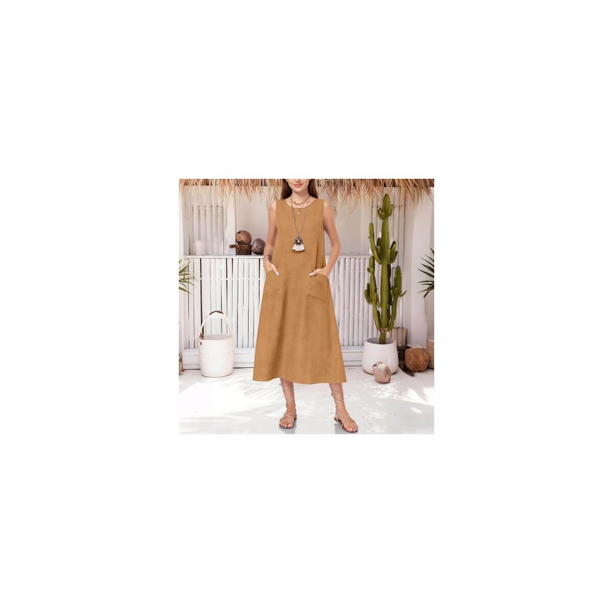 Linen Dress Women Coupons - RebateKey